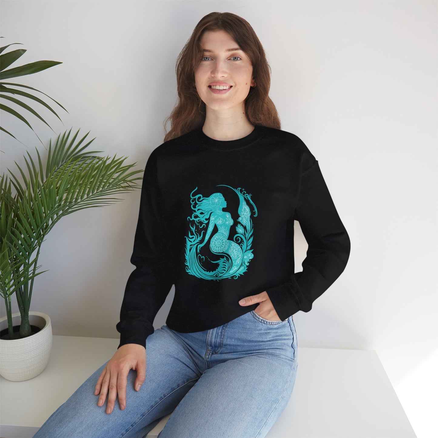 Aqua Goddess - Crewneck