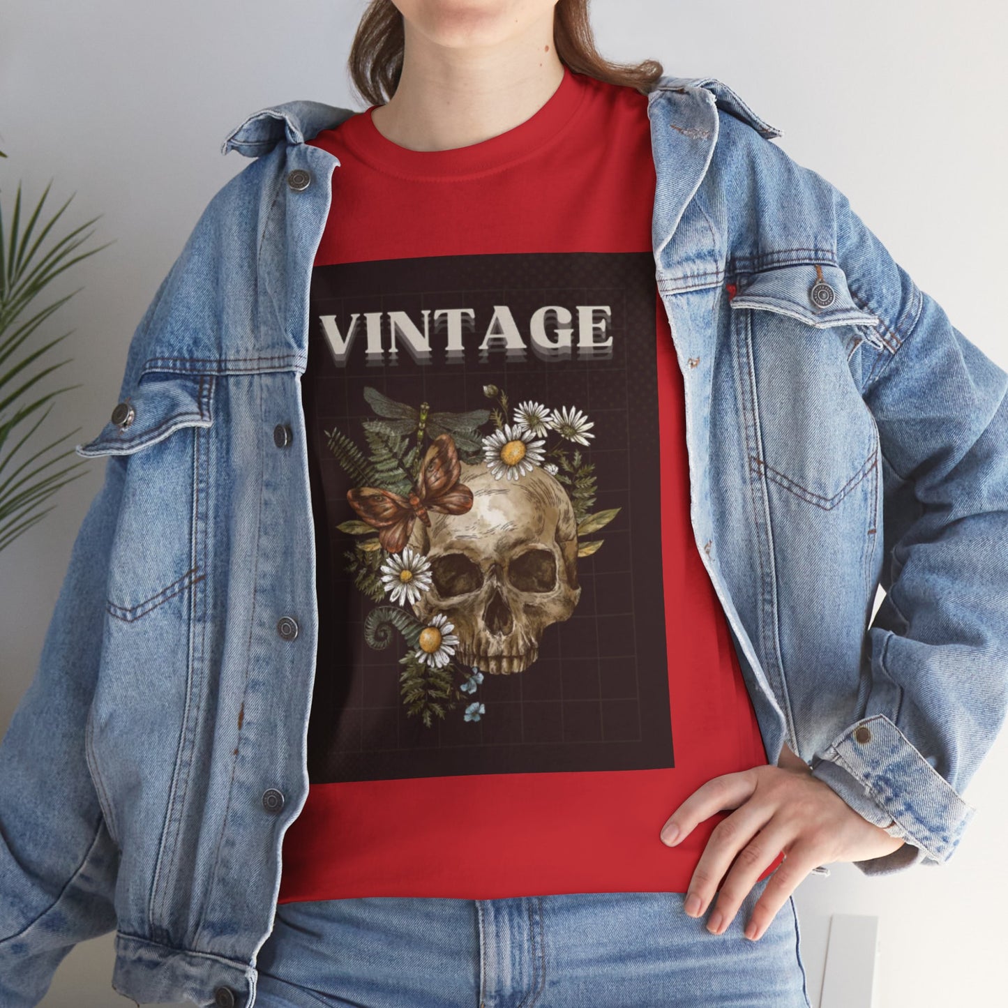 Vintage Skull - Short Sleeve Tee