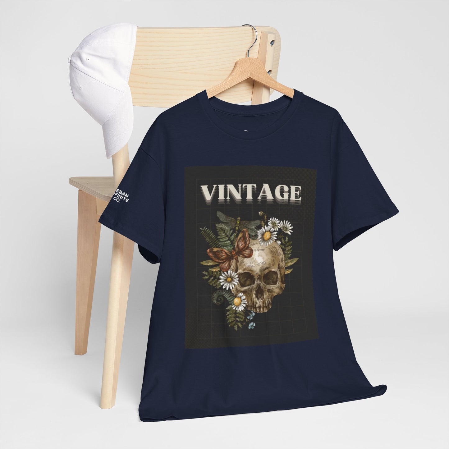 Vintage Skull - Short Sleeve Tee