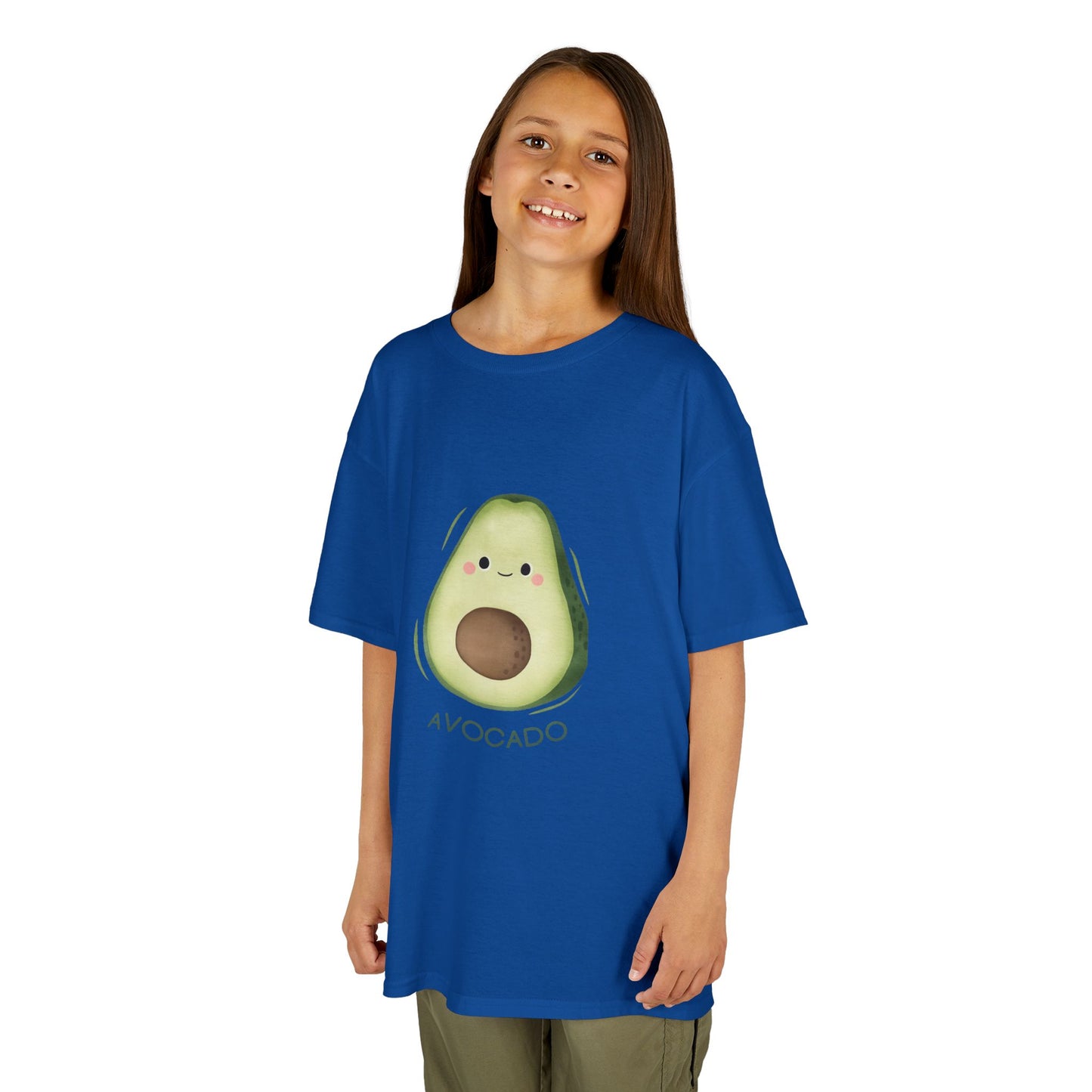 Kids Avocado Tee — Cute Kawaii Avocado Graphic Shirt