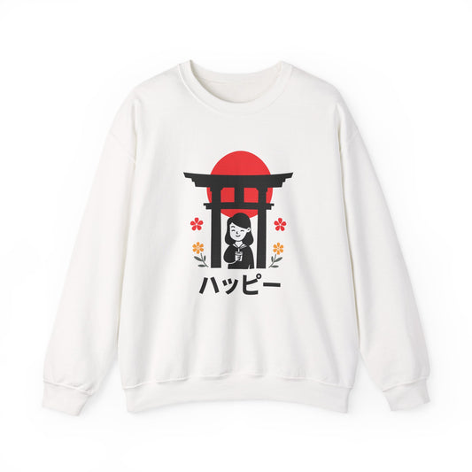 Japanese Kawaii Shrine - Crewneck