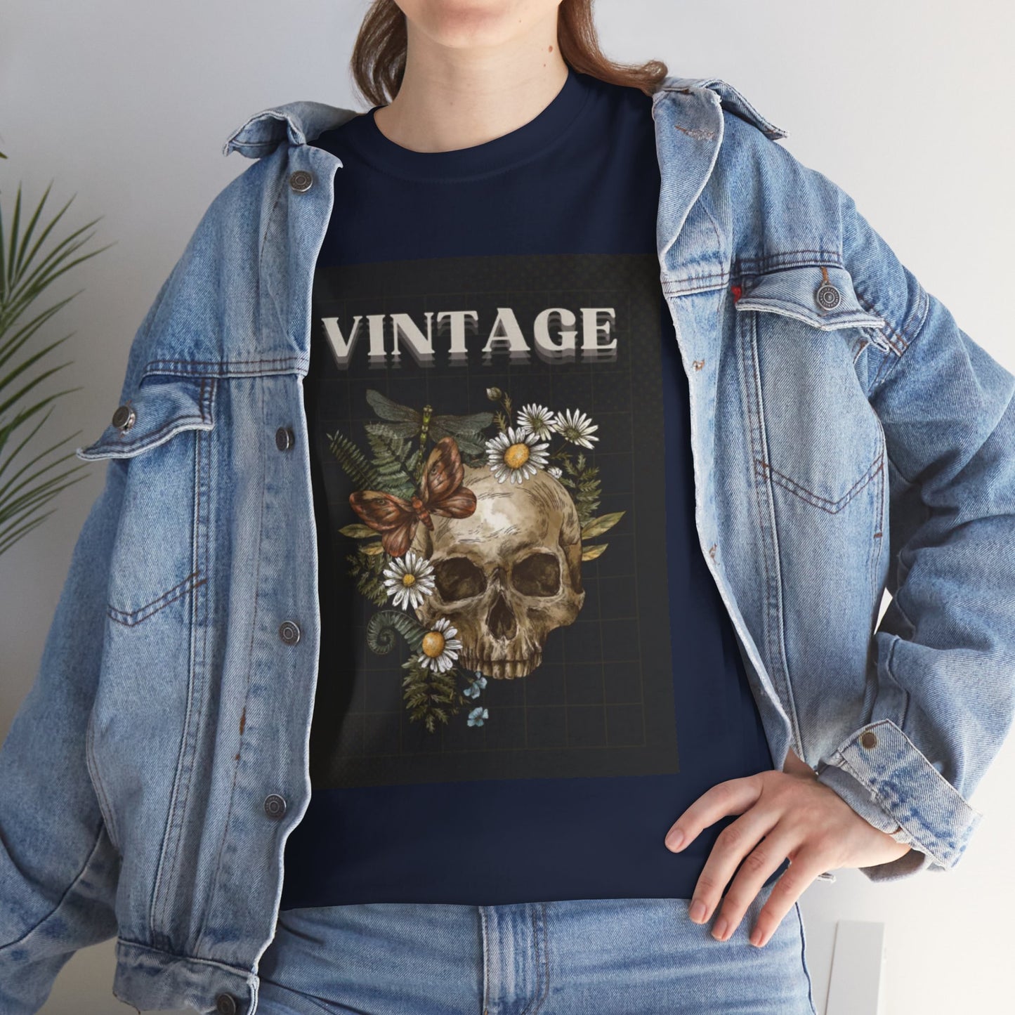 Vintage Skull - Short Sleeve Tee