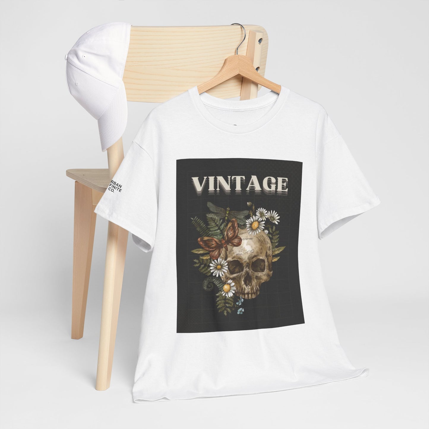 Vintage Skull - Short Sleeve Tee