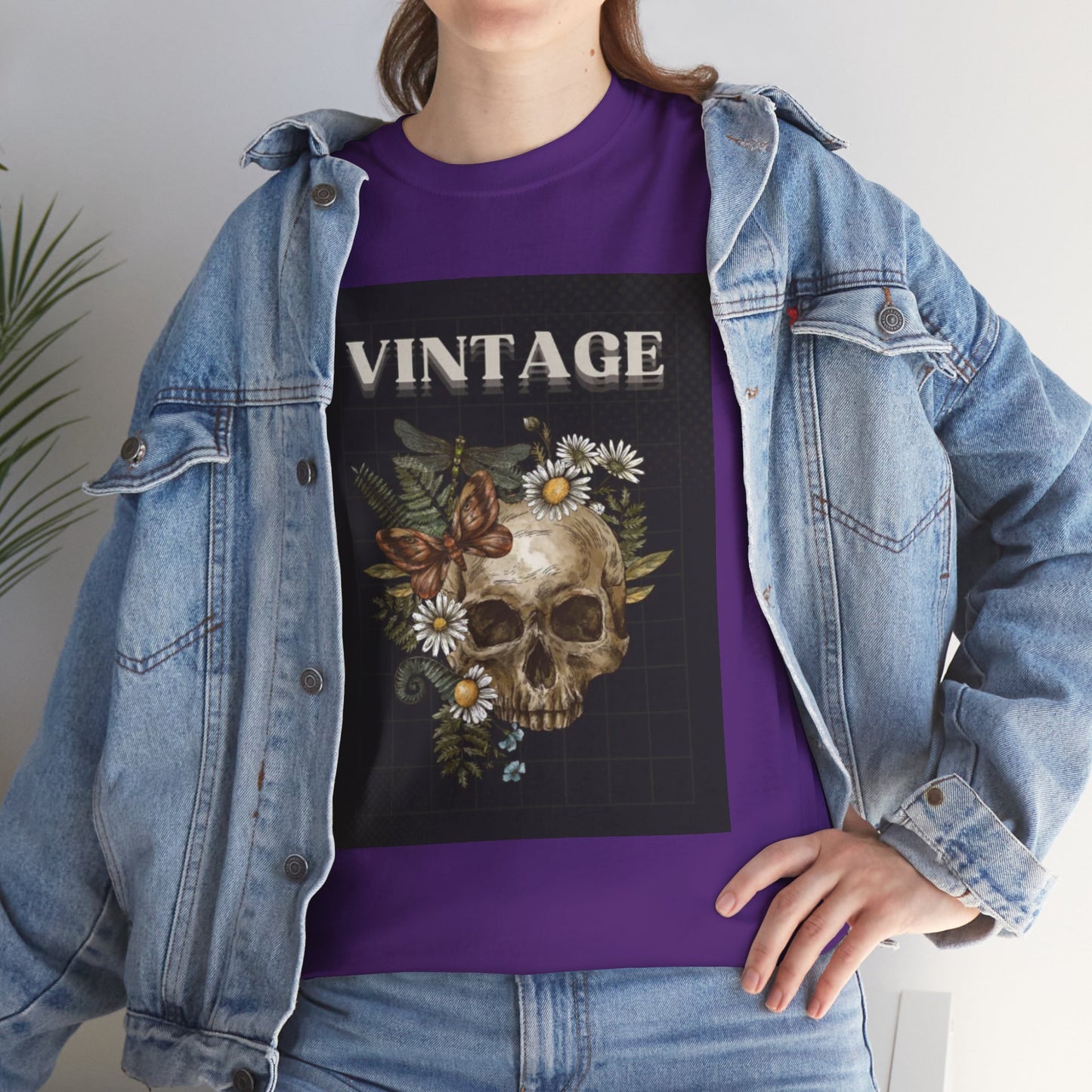 Vintage Skull - Short Sleeve Tee