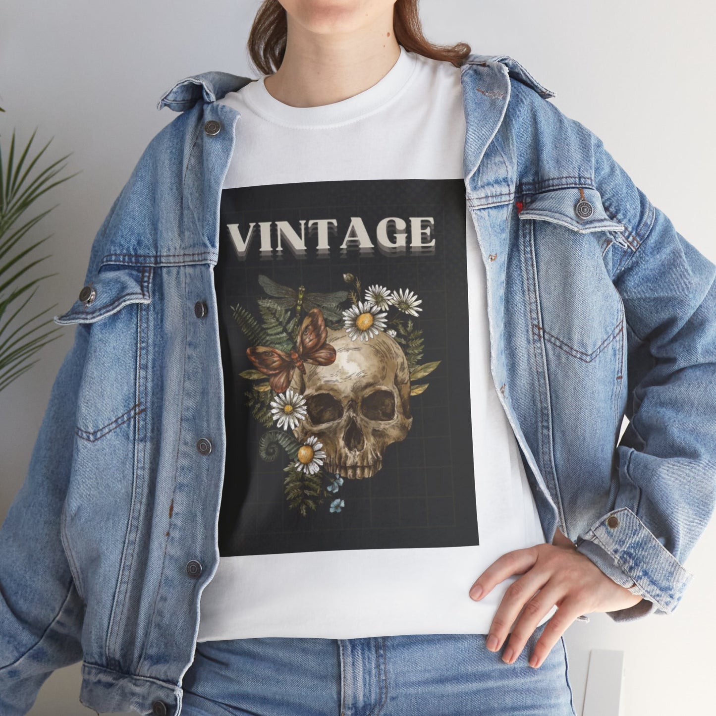 Vintage Skull - Short Sleeve Tee
