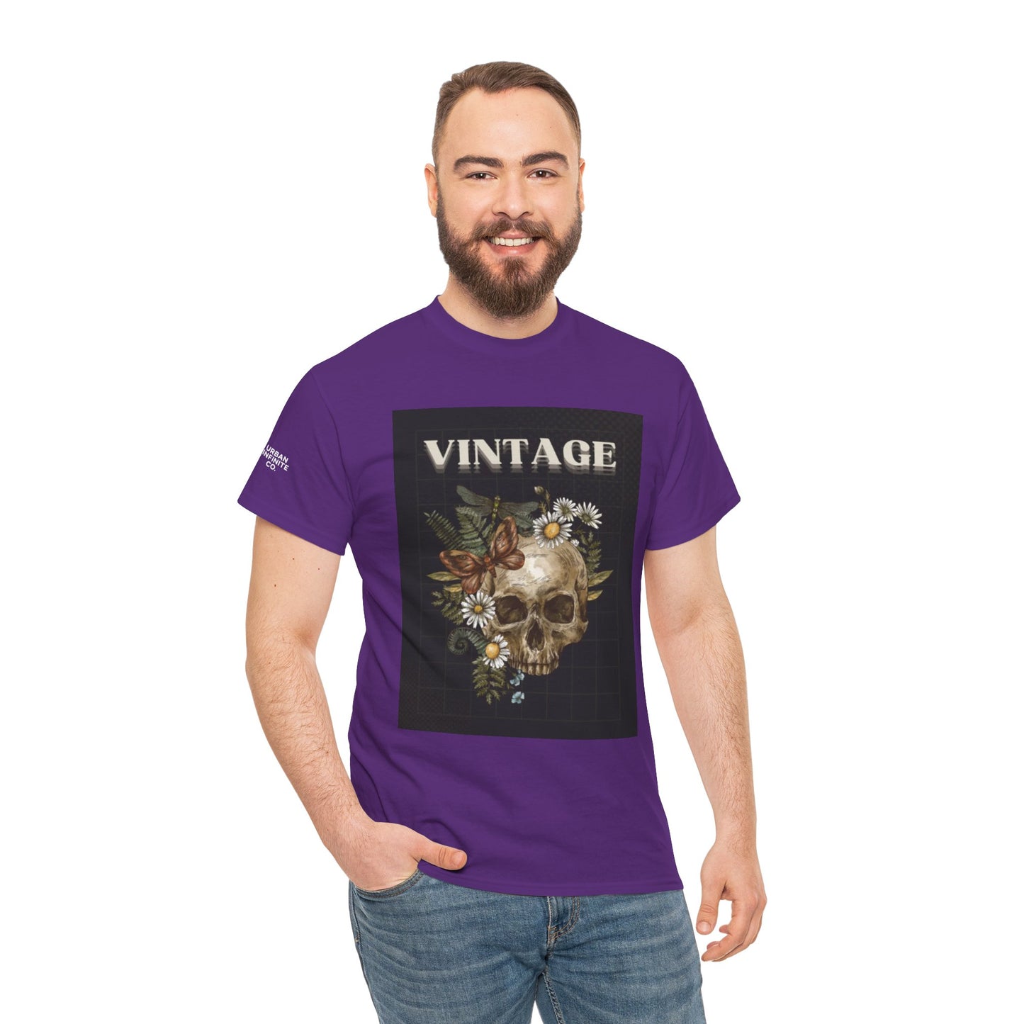 Vintage Skull - Short Sleeve Tee