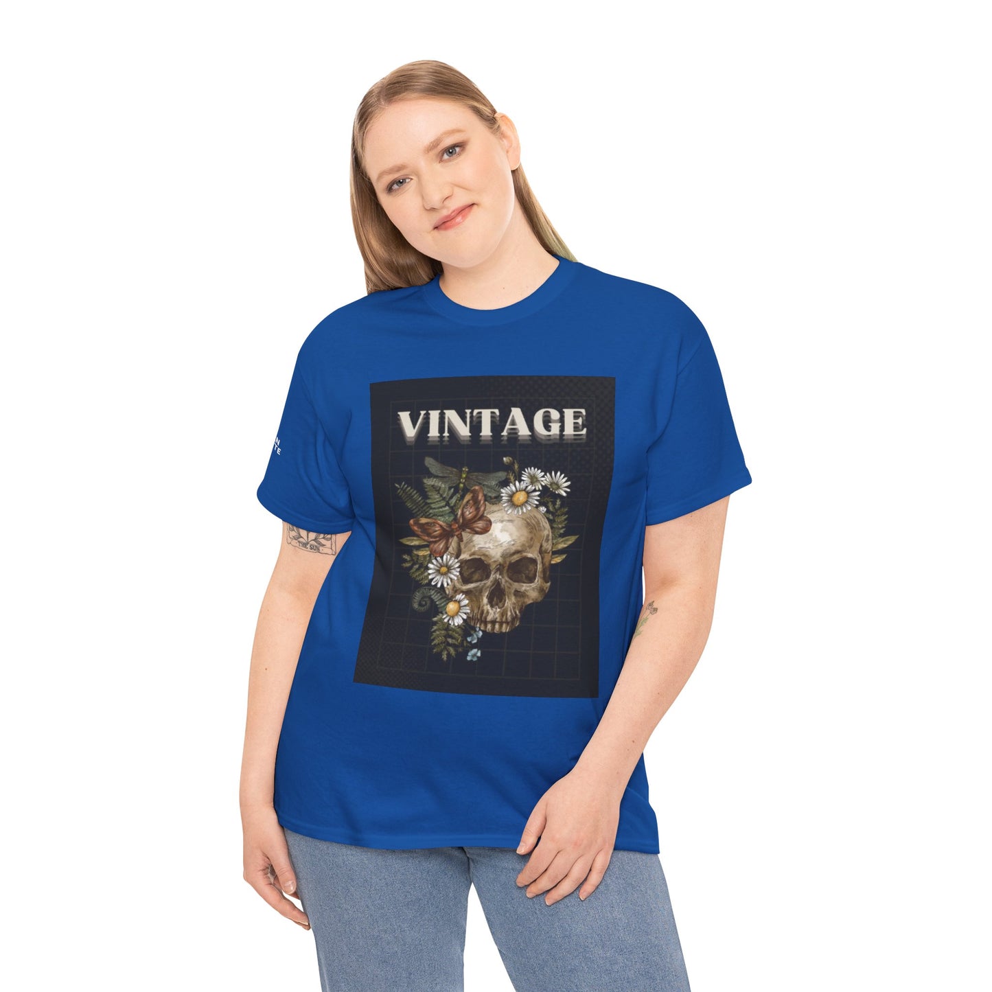 Vintage Skull - Short Sleeve Tee