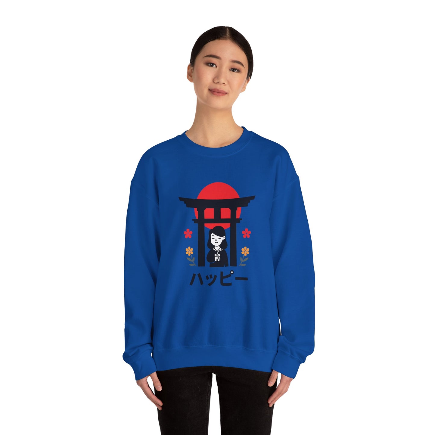 Japanese Kawaii Shrine - Crewneck