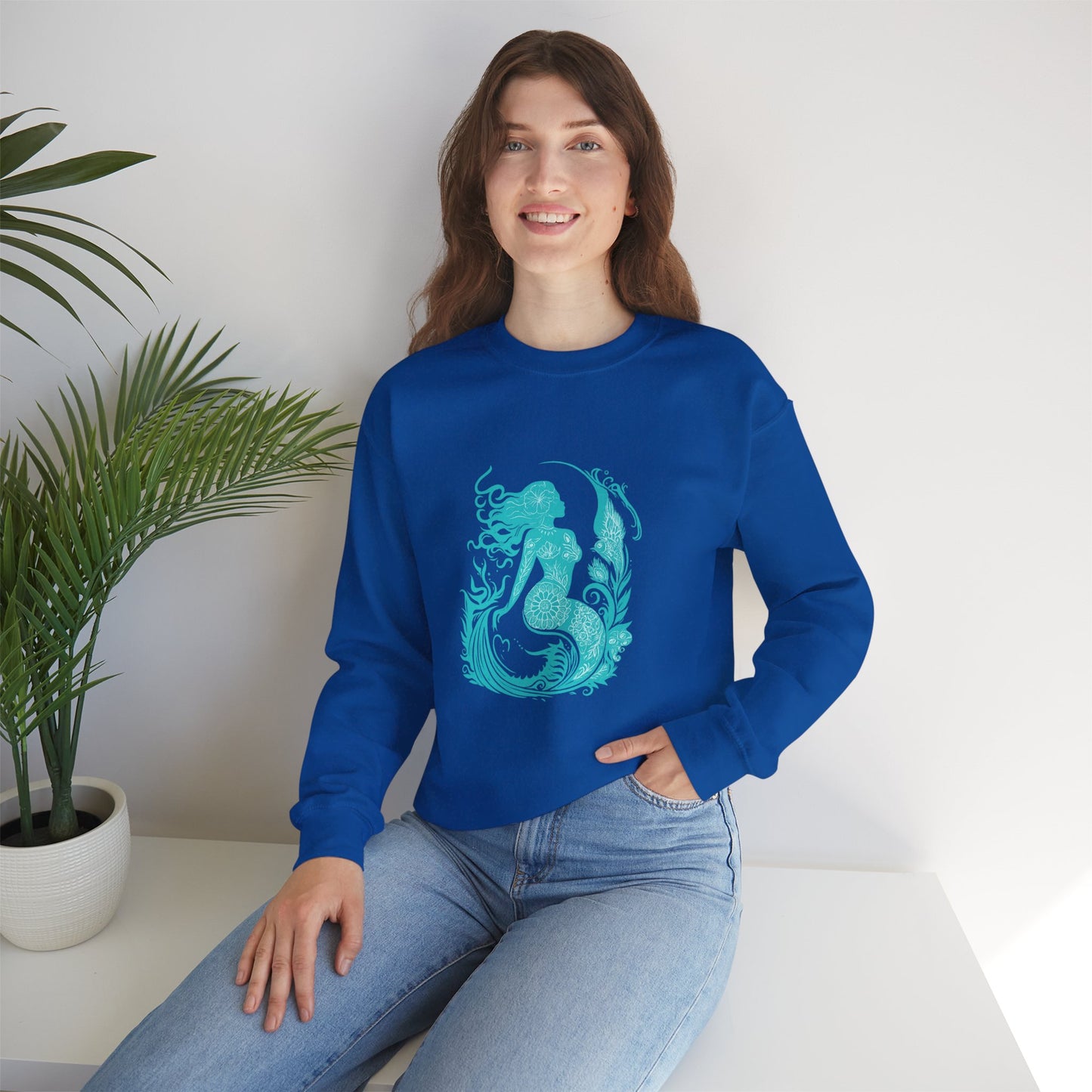 Aqua Goddess - Crewneck