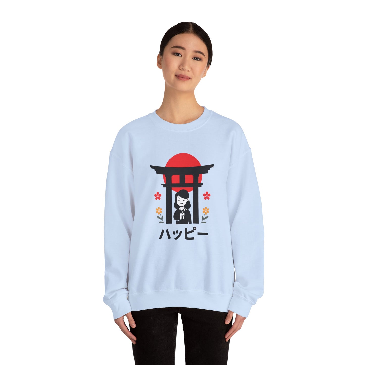 Japanese Kawaii Shrine - Crewneck