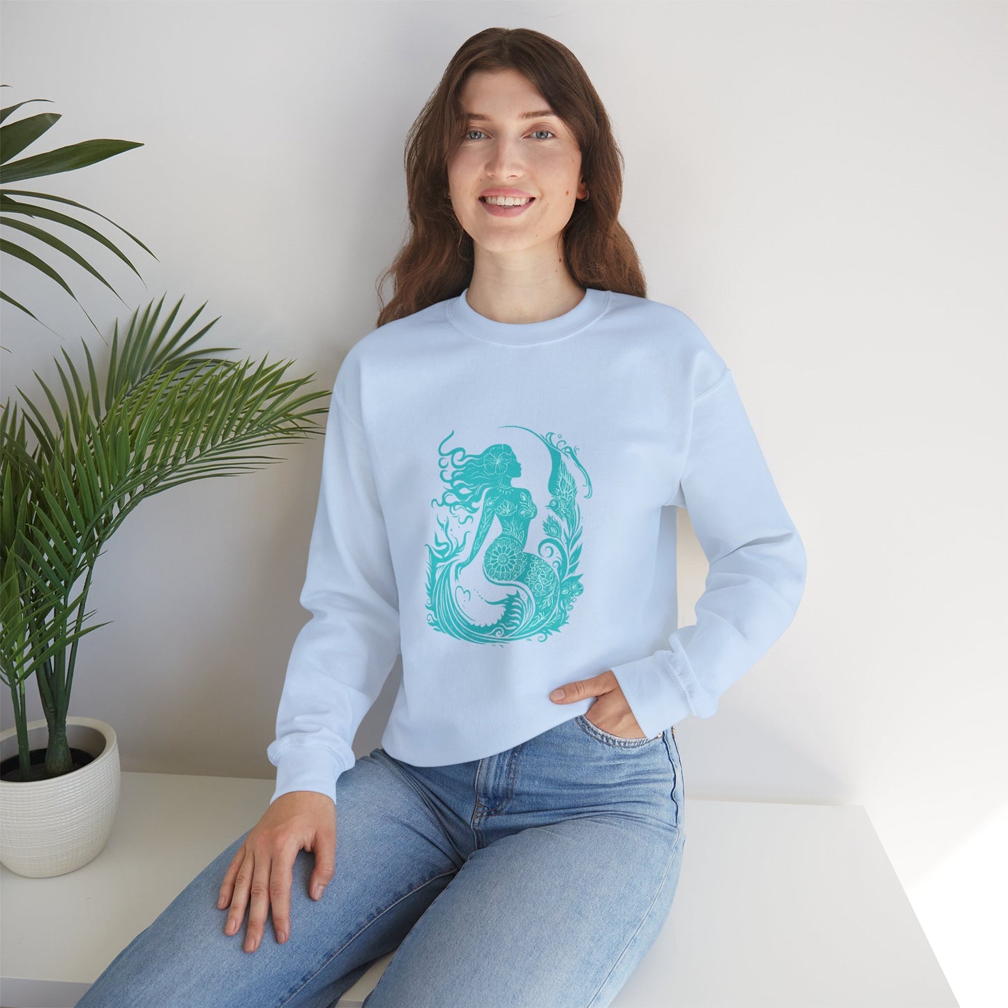 Aqua Goddess - Crewneck