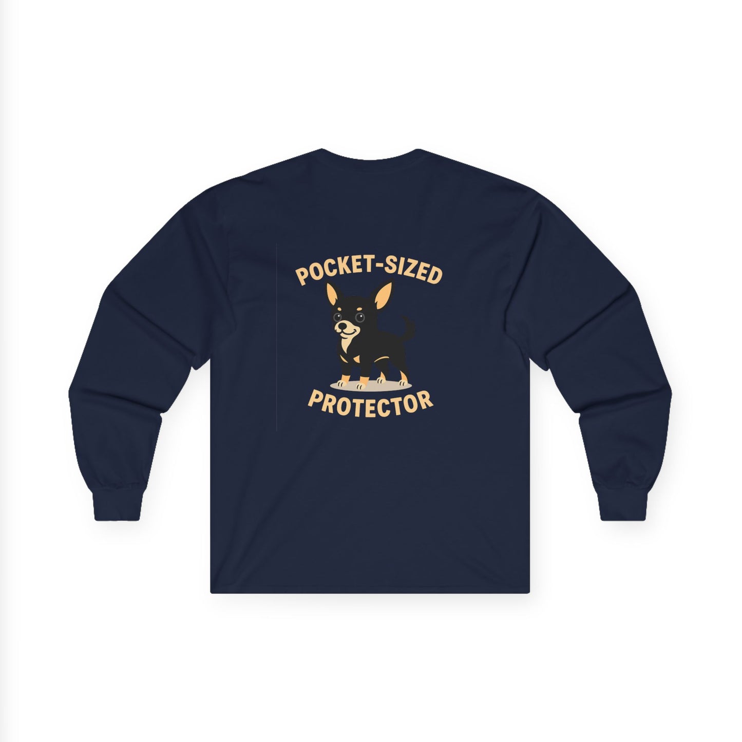 Pocket-Sized Protector Long Sleeve Tee