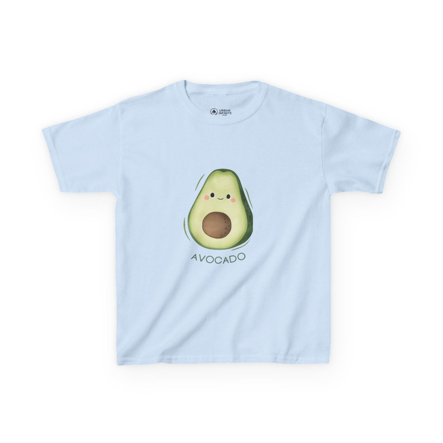 Kids Avocado Tee — Cute Kawaii Avocado Graphic Shirt