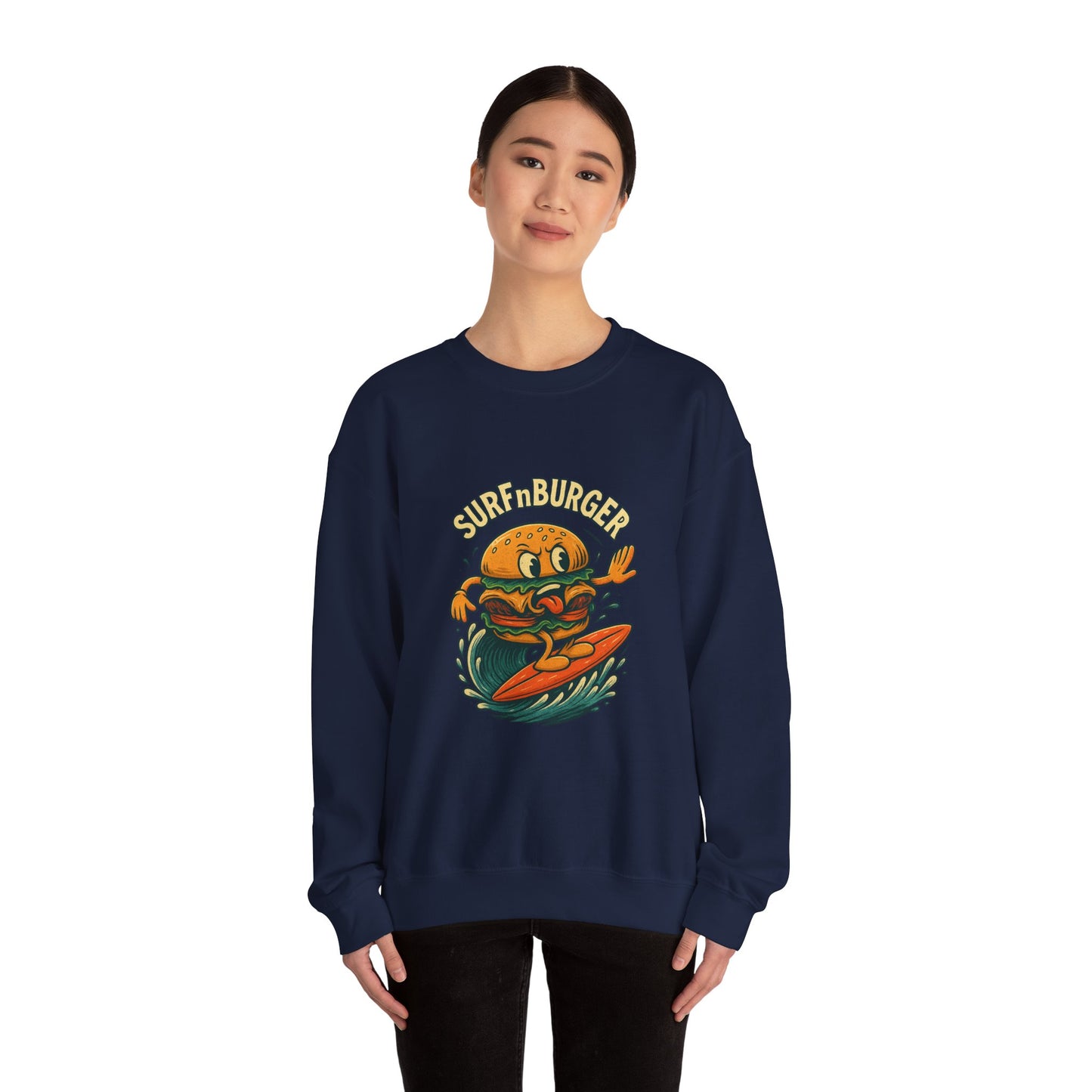 Surfnburger Crewneck