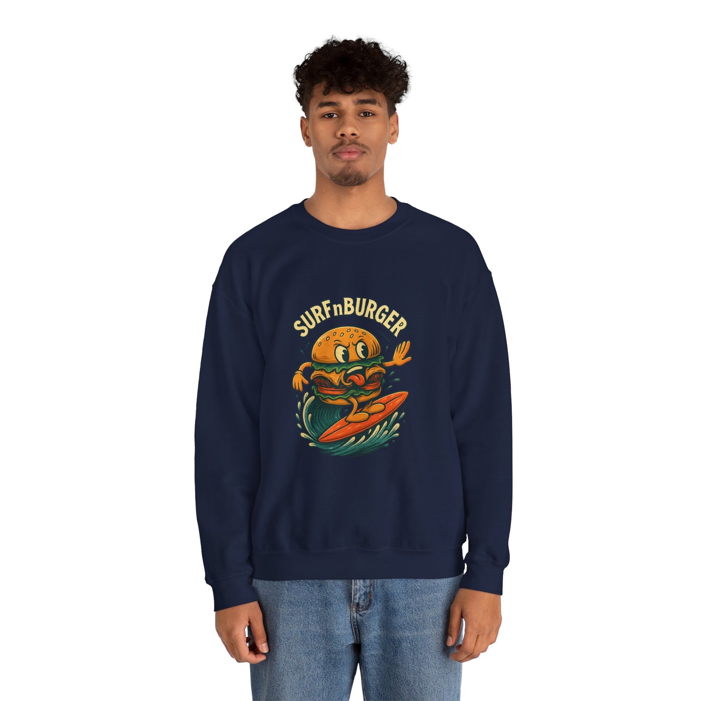 Surfnburger Crewneck
