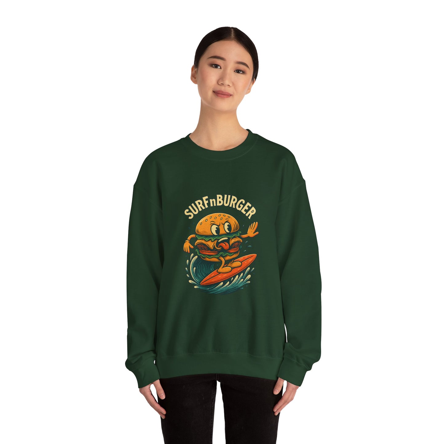 Surfnburger Crewneck