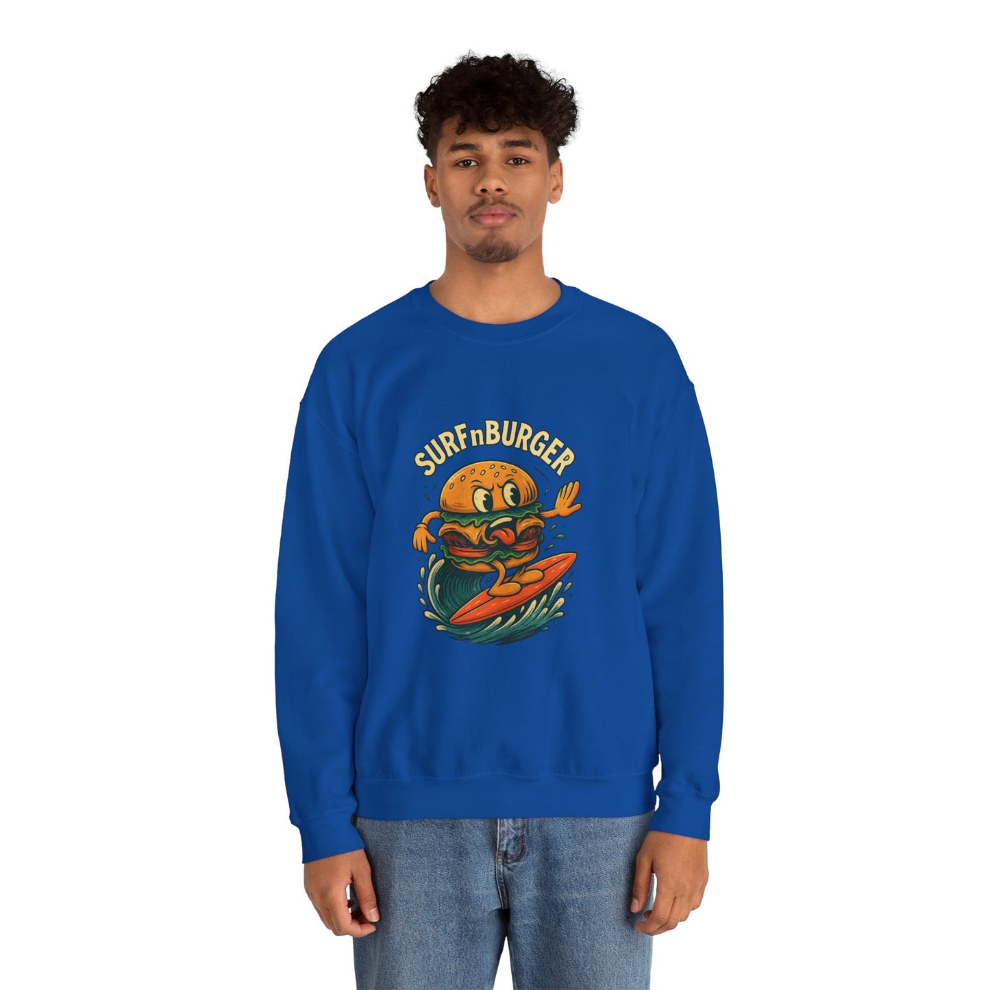 Surfnburger Crewneck