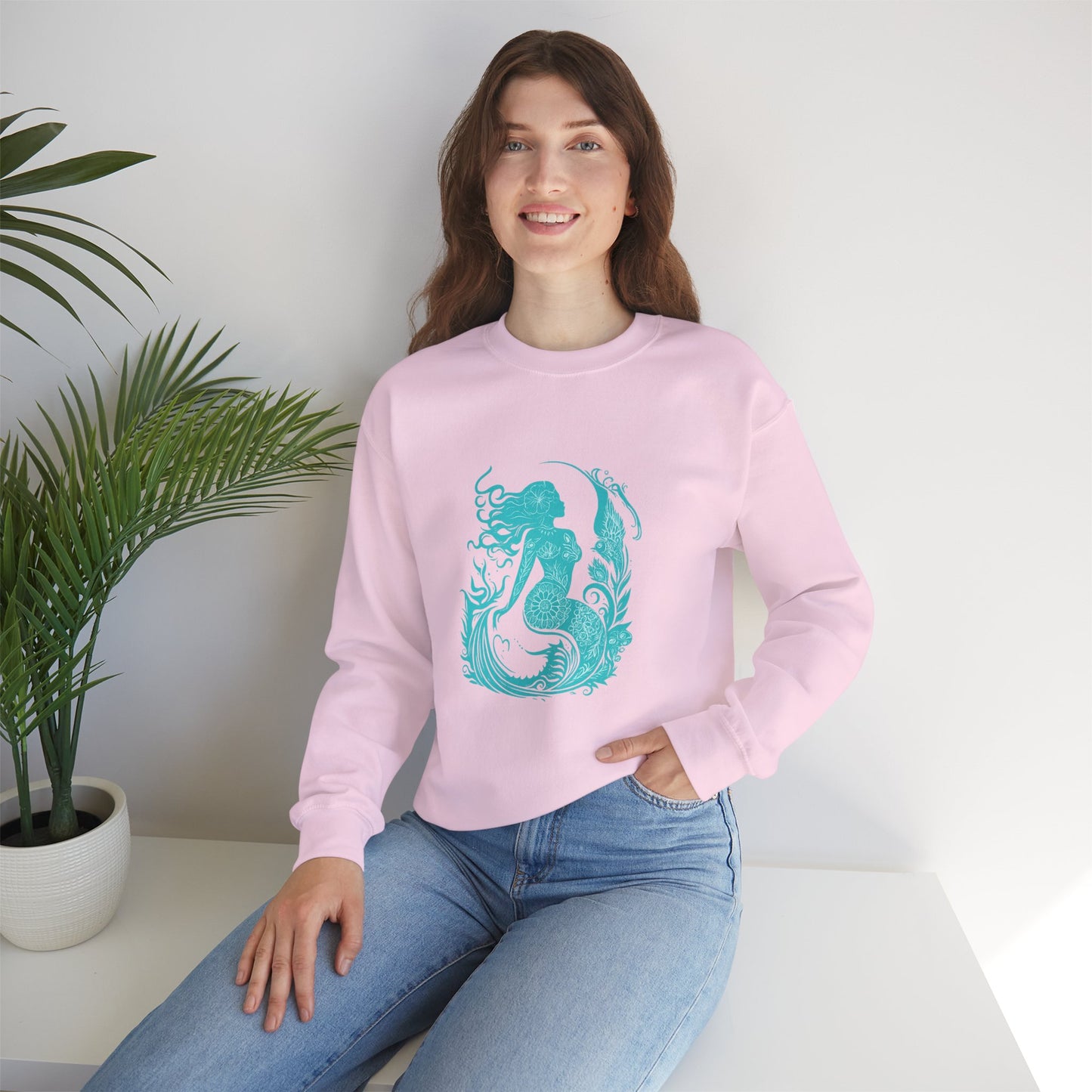 Aqua Goddess - Crewneck