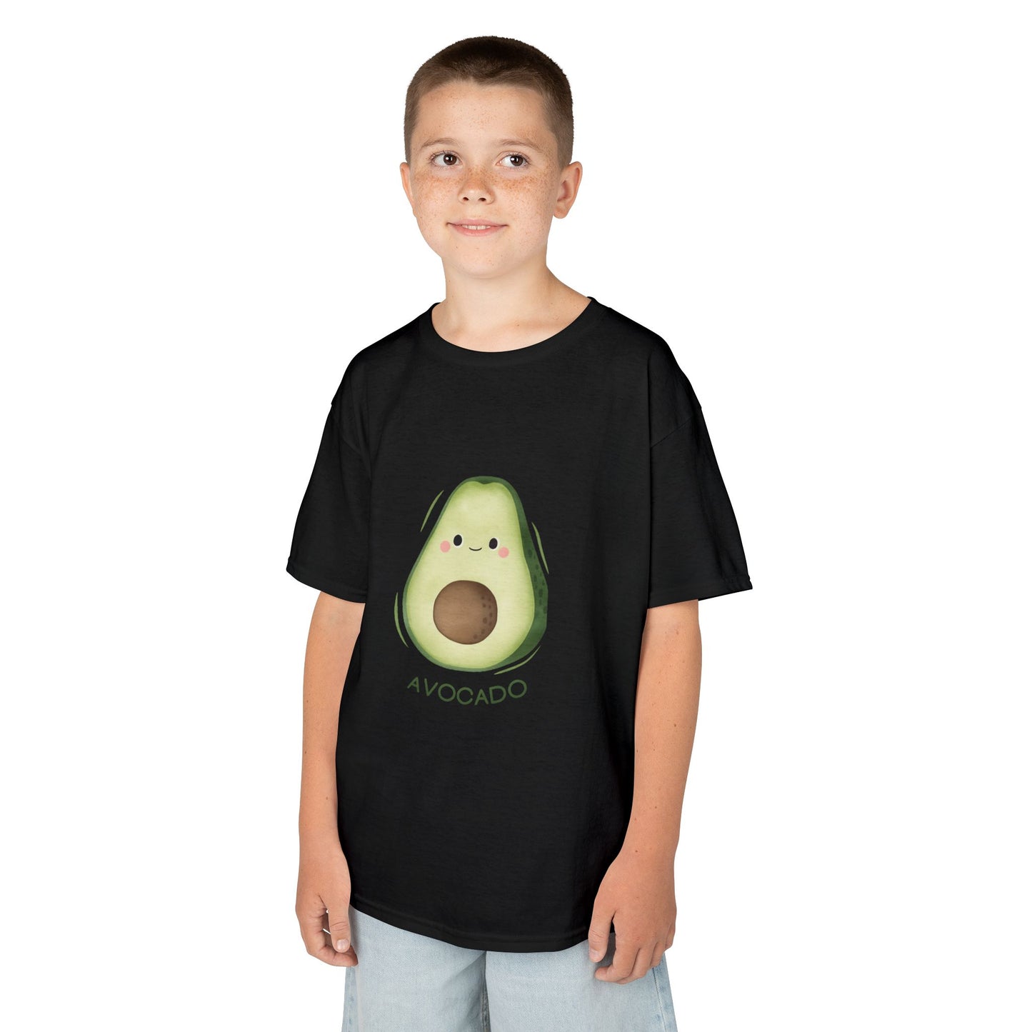 Kids Avocado Tee — Cute Kawaii Avocado Graphic Shirt