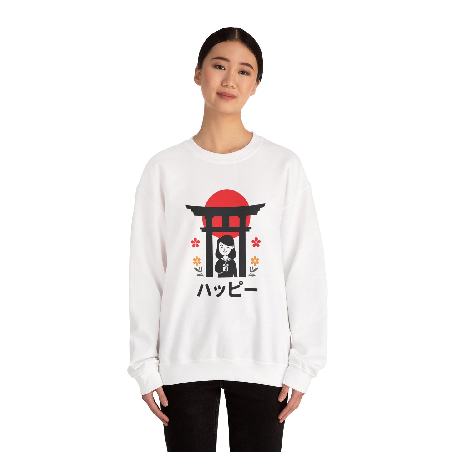 Japanese Kawaii Shrine - Crewneck