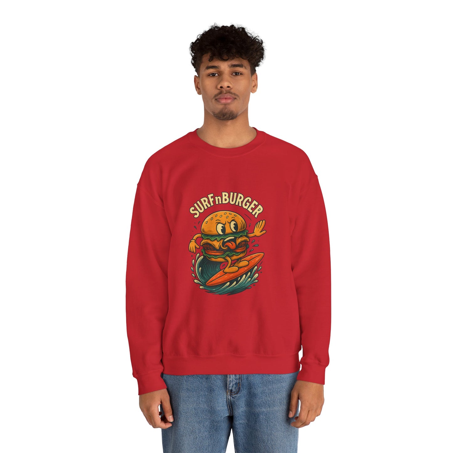 Surfnburger Crewneck
