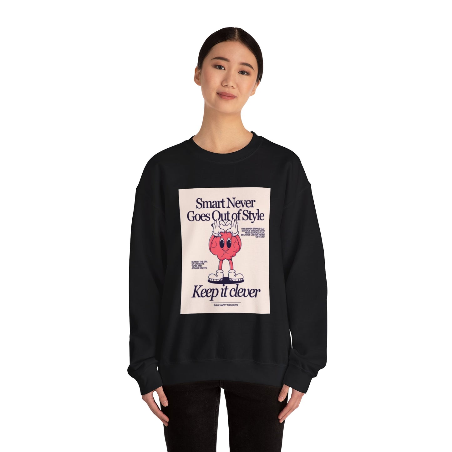Vintage Brainwave - Crew Neck Graphic