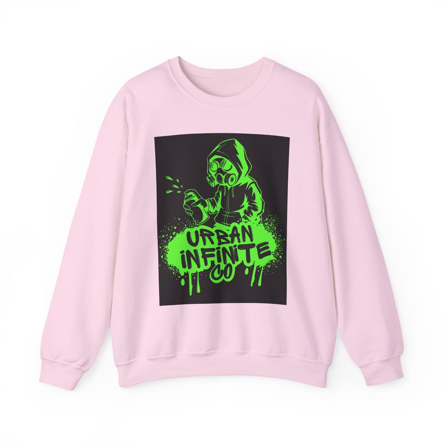Urban Infinite Co. Neon Graffiti Crew Neck