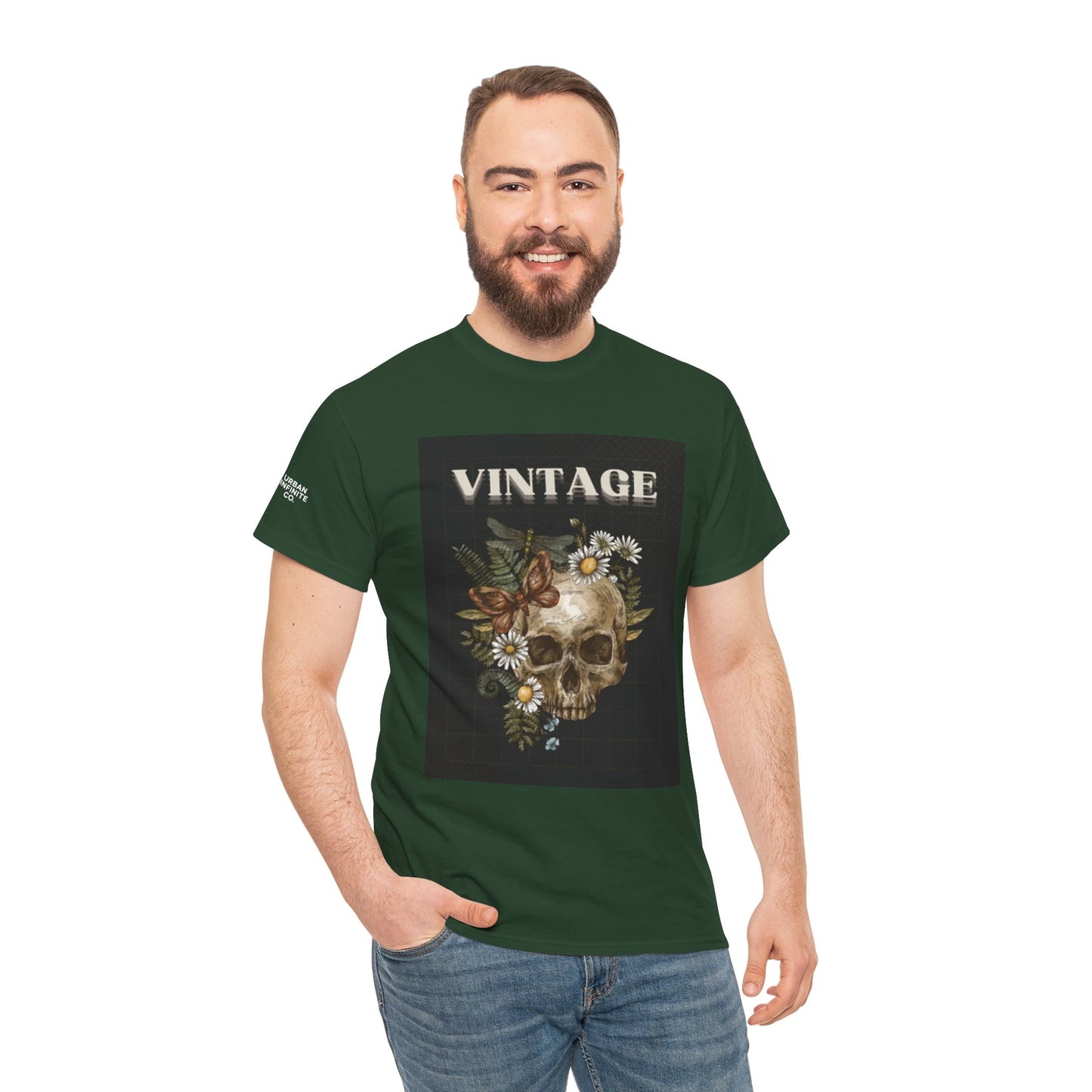 Vintage Skull - Short Sleeve Tee