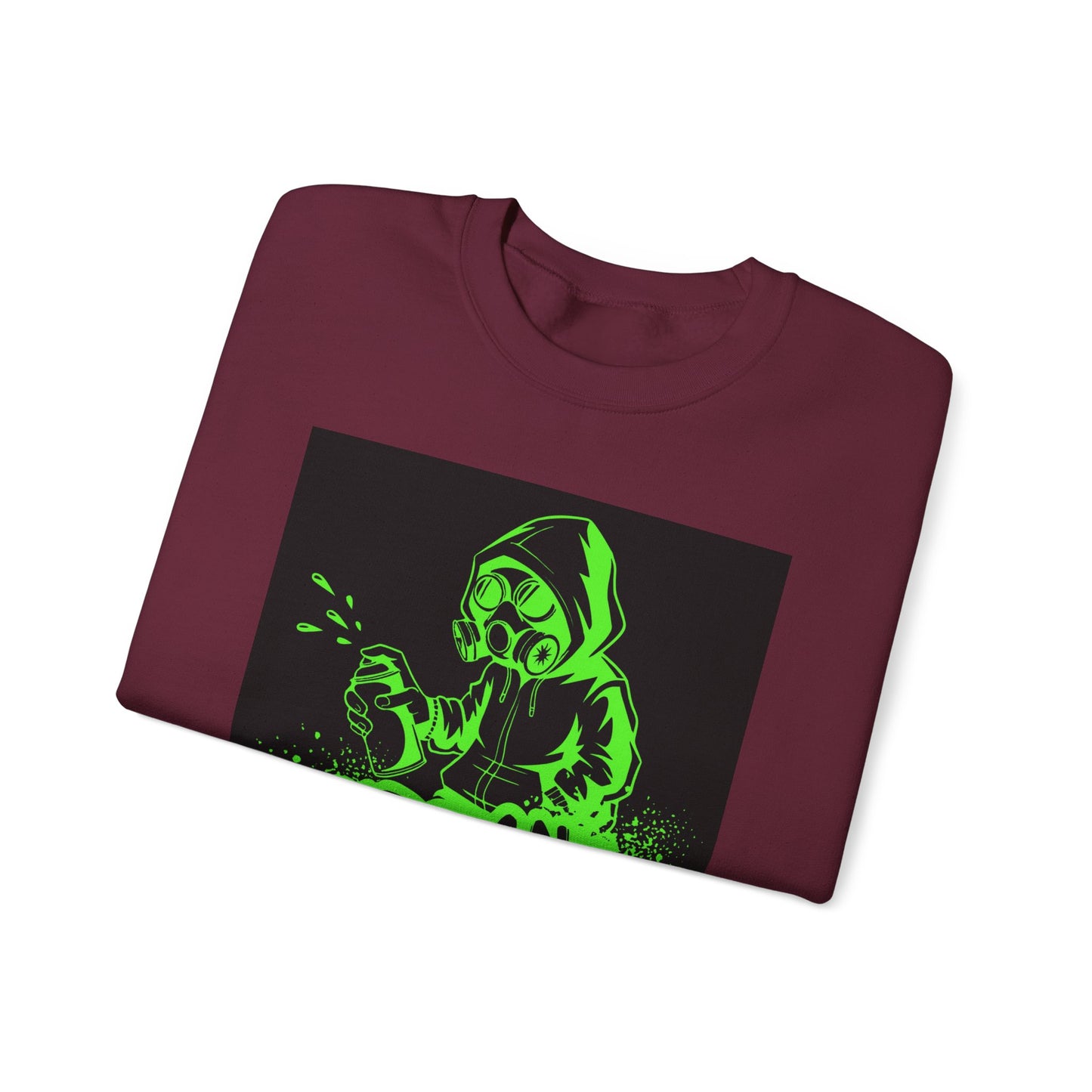 Urban Infinite Co. Neon Graffiti Crew Neck