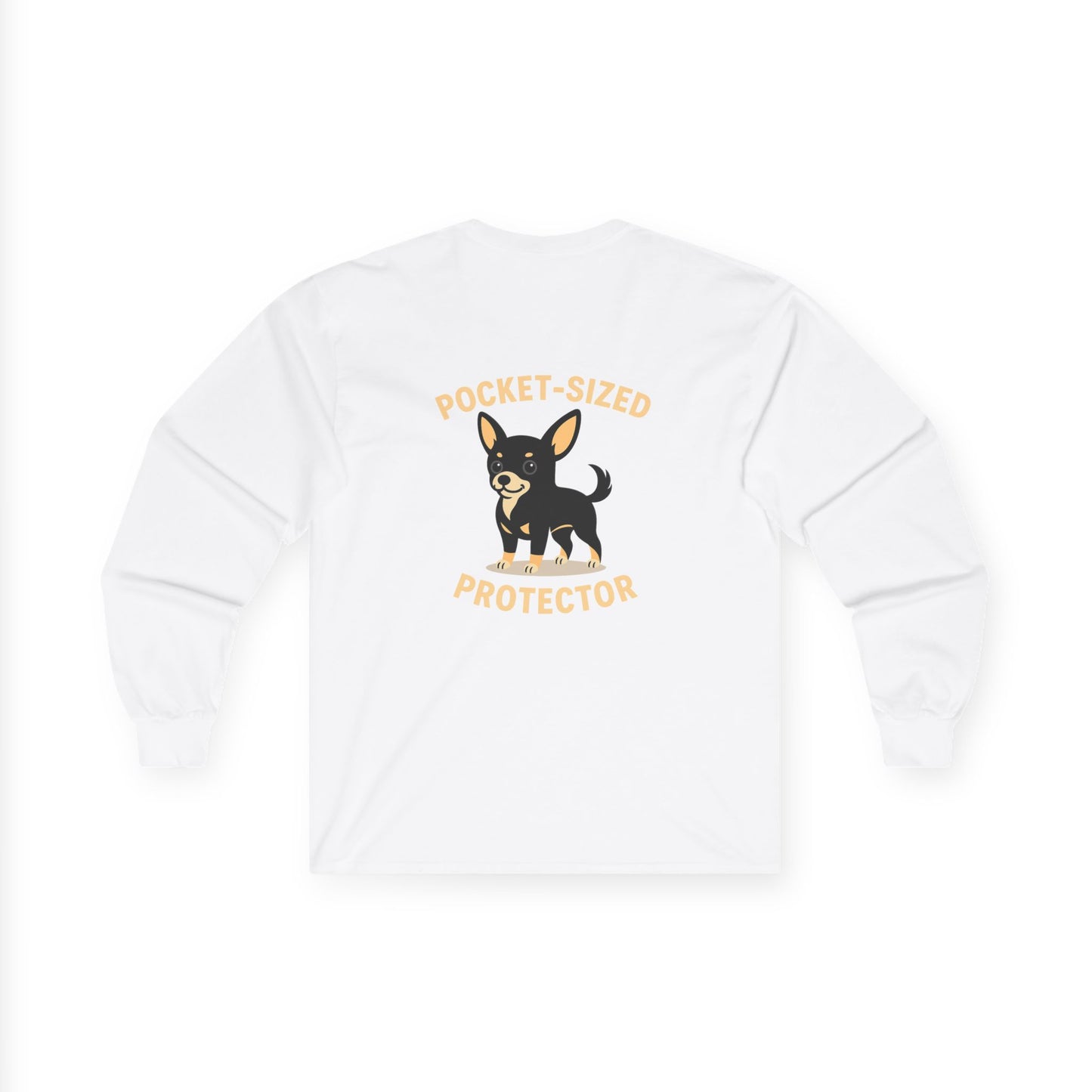 Pocket-Sized Protector Long Sleeve Tee
