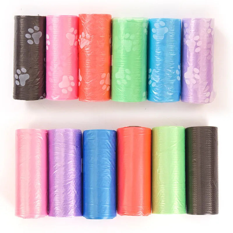 Dog Poop Bag for Dog Pets Waste Garbage Bags Carrier Biodegradable Clean-Up Bag Waste Pick up Pets Products for Dogs